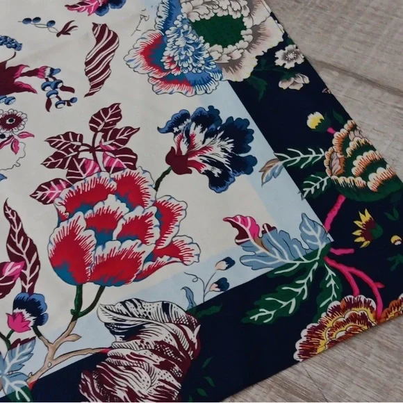 Tory Burch Multicolor Floral Scarf